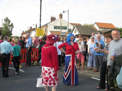 Olympic torch visit